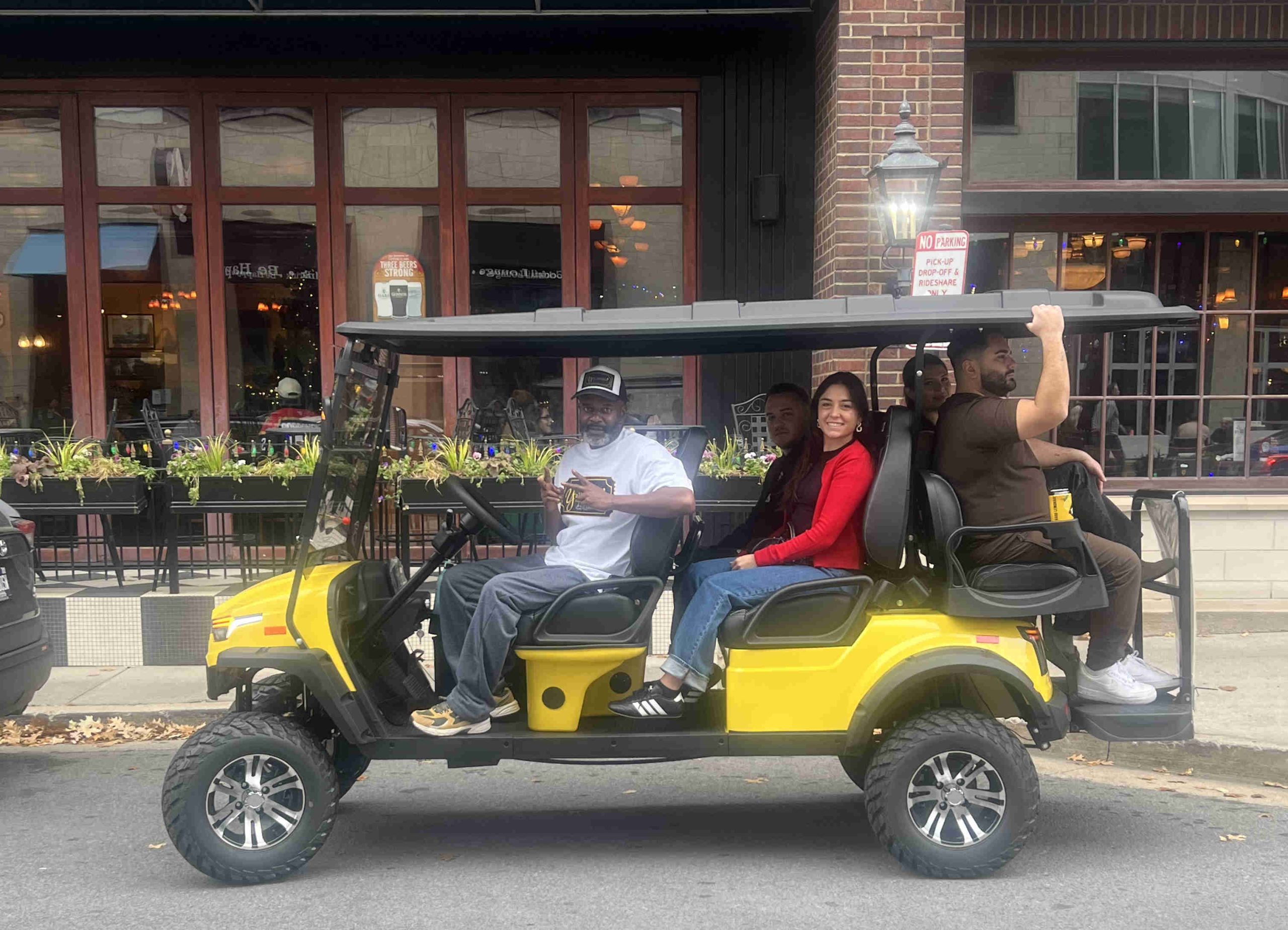 At The English Pub with Y'All Aboard Tours